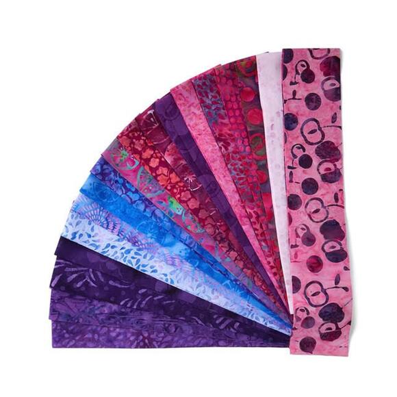 Fruit Punch Batik Jelly Roll by Insight Fabrics - Picture 3 of 3